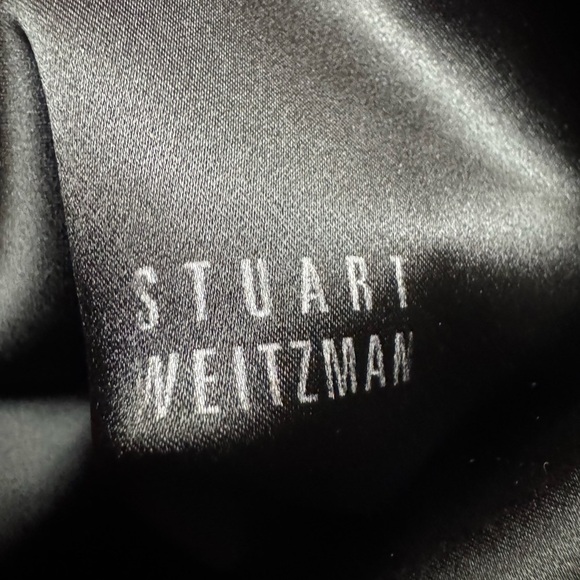 Stuart Weitzman $795 Jocey Suede Over-The-Knee Boots, Black, 7.5 - Picture 14 of 15